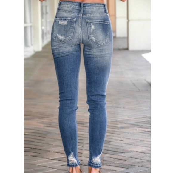 Last Destroyed Skinny Fit Jeans - Picture 2 of 2